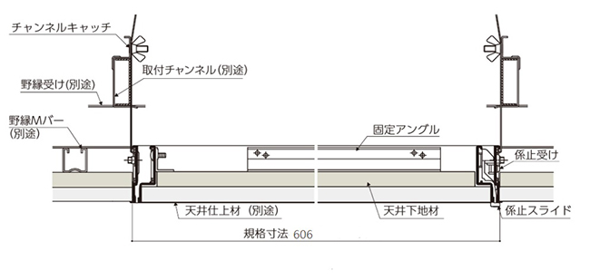 NAKA，下掀式天花板維修孔，日式天花板維修孔、鋁合金維修孔、維修孔、檢修孔、喬園貿易